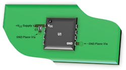 2. A decoupling technique for power-supply pins. 2. A decoupling technique for power-supply pins.