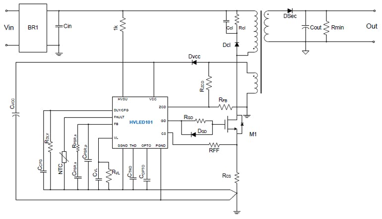 Advanced AC-Line LED Flyback Controller Packs Features, Functions ...