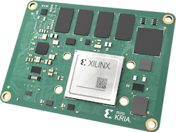 2. The Kria K26 SOM has a Zynq UltraScale+ MPSoC and adds memory and support logic on the PCB.