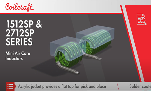 Mini Air Core Inductors Electronic Design