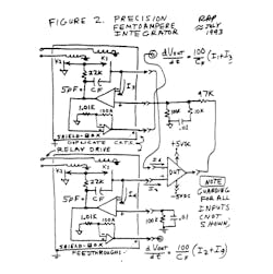 2. Here we use two low-leakage amplifiers to test both inputs of one op amp - the Device Under Test, or DUT. When the DUT is removed, the socket leakage and fixture leakage can be calibrated out, in an autozero cycle, so long as they are small and stable. 2. Here we use two low-leakage amplifiers to test both inputs of one op amp - the Device Under Test, or DUT. When the DUT is removed, the socket leakage and fixture leakage can be calibrated out, in an autozero cycle, so long as they are small and stable.