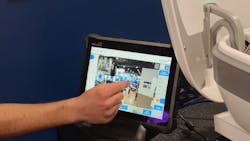 1. With Fotokite Sigma, if you want to look at an object, just double-tap on it. 1. With Fotokite Sigma, if you want to look at an object, just double-tap on it.