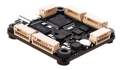 The F405 3030 FC flight controller is compatible with software like PX4, Ardupilot, iNav, and BetaFlight. It&apos;s available with different IMU options and can connect to a GPS/magnetometer.