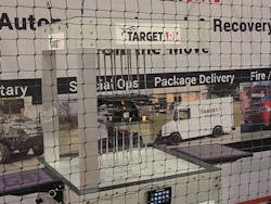2. Target Arm's Tular uses multiple rods tipped with small cups to gently grab, hold, and release the aircraft. 2. Target Arm's Tular uses multiple rods tipped with small cups to gently grab, hold, and release the aircraft.