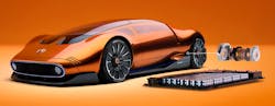1. The Mercedes-Benz Vision One-Eleven is shown with its axial motor and Formula 1 battery tech. 1. The Mercedes-Benz Vision One-Eleven is shown with its axial motor and Formula 1 battery tech.