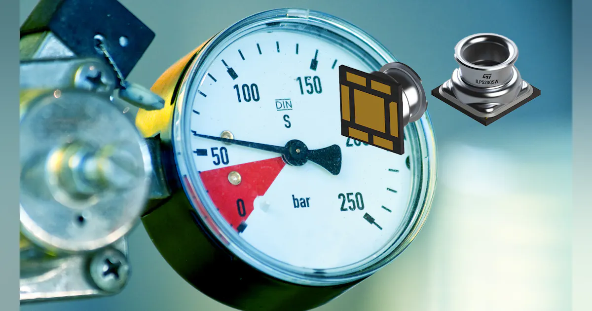 Input Barometer Rugged Absolute Digital Output Barometer Includes Charge-Sensing ...