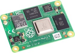 The Raspberry Pi Compute Module 4 can be utilized for multiple applications within Industry 4.0, including product tracking and more.