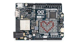 2. The Arduino UNO R4 Wi-Fi uses an ESP32 to provide Wi-Fi and Bluetooth support to the Renesas Cortex-M4-based RA4M1 microcontroller. 2. The Arduino UNO R4 Wi-Fi uses an ESP32 to provide Wi-Fi and Bluetooth support to the Renesas Cortex-M4-based RA4M1 microcontroller.