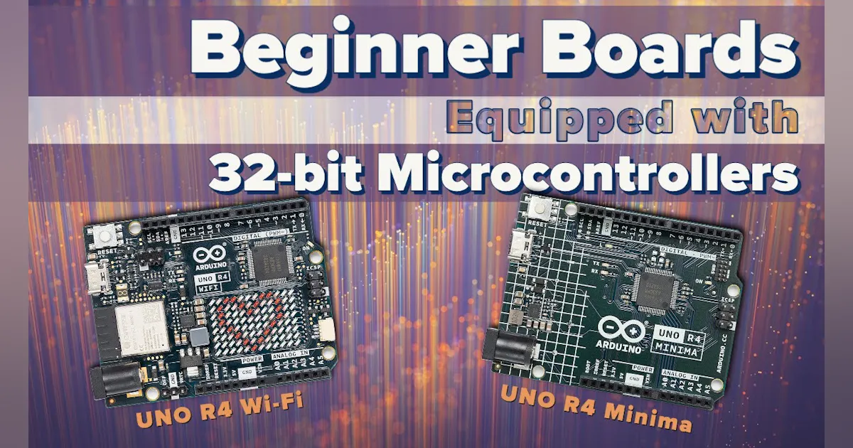 Beginner-Friendly Boards Equipped with 5-volt 32-bit Microcontrollers ...