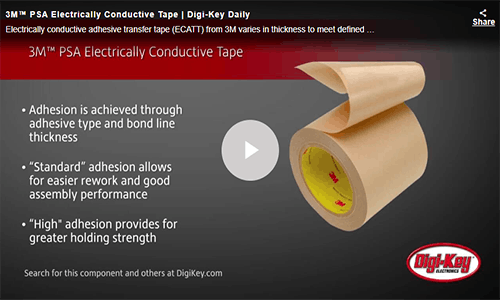 3M PSA Electrically Conductive Tape DigiKey Daily Electronic Design
