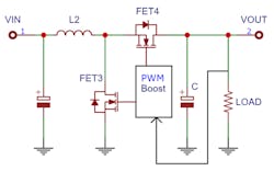 1. This boost DC-DC converter increases the output voltage while decreasing the current. 1. This boost DC-DC converter increases the output voltage while decreasing the current.