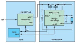3. Shown is a block diagram for high-voltage/high-current fast-charging system. 3. Shown is a block diagram for high-voltage/high-current fast-charging system.