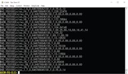 6. Shown is the ADSW-PQ-CLS software library serial CLI interface. 6. Shown is the ADSW-PQ-CLS software library serial CLI interface.