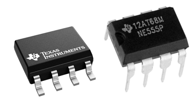 2. These are just two of the NE555&rsquo;s form factors.