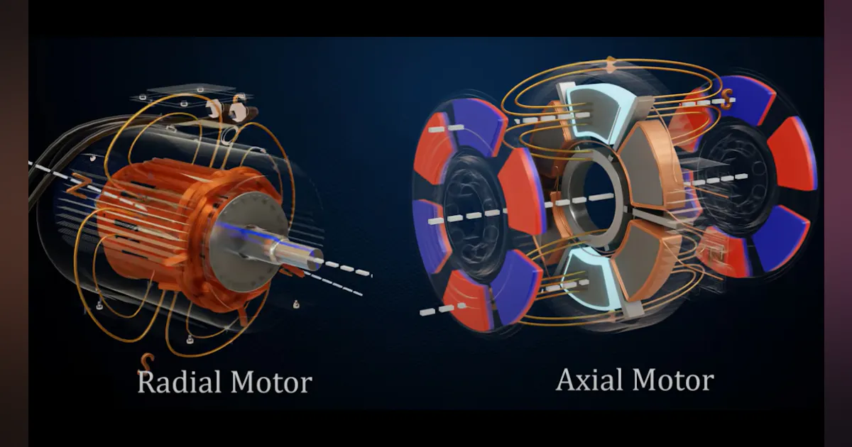 What’s the Difference Between Axial- and Radial-Flux Electric Motors ...