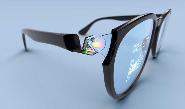 1. MEMS-based laser beam scanning, combined with a waveguide, enables fashionable AR glasses with high-end displays.