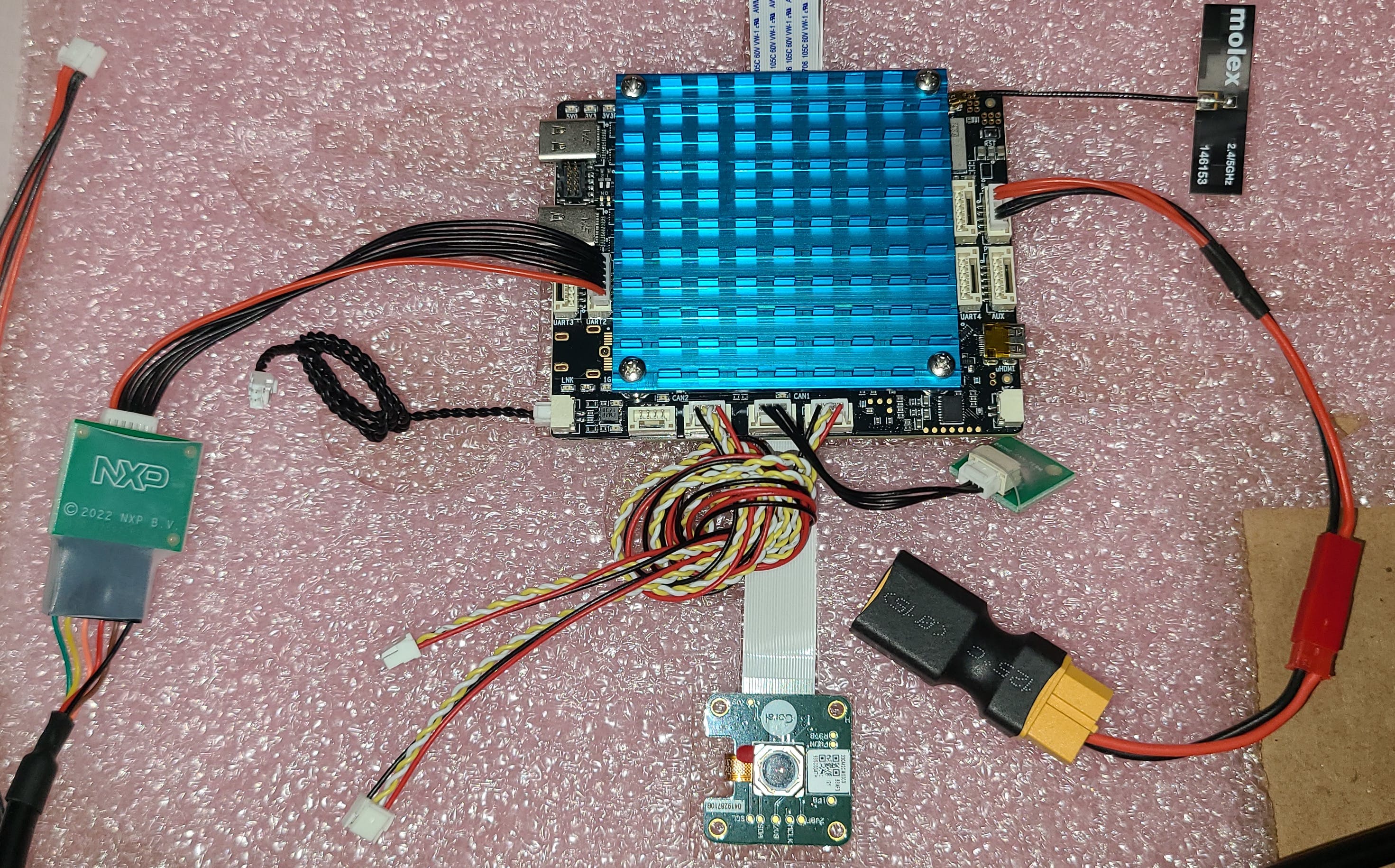 1. The NavQ Plus is built around a SOM with an NXP i.MX 8 Plus SoC.