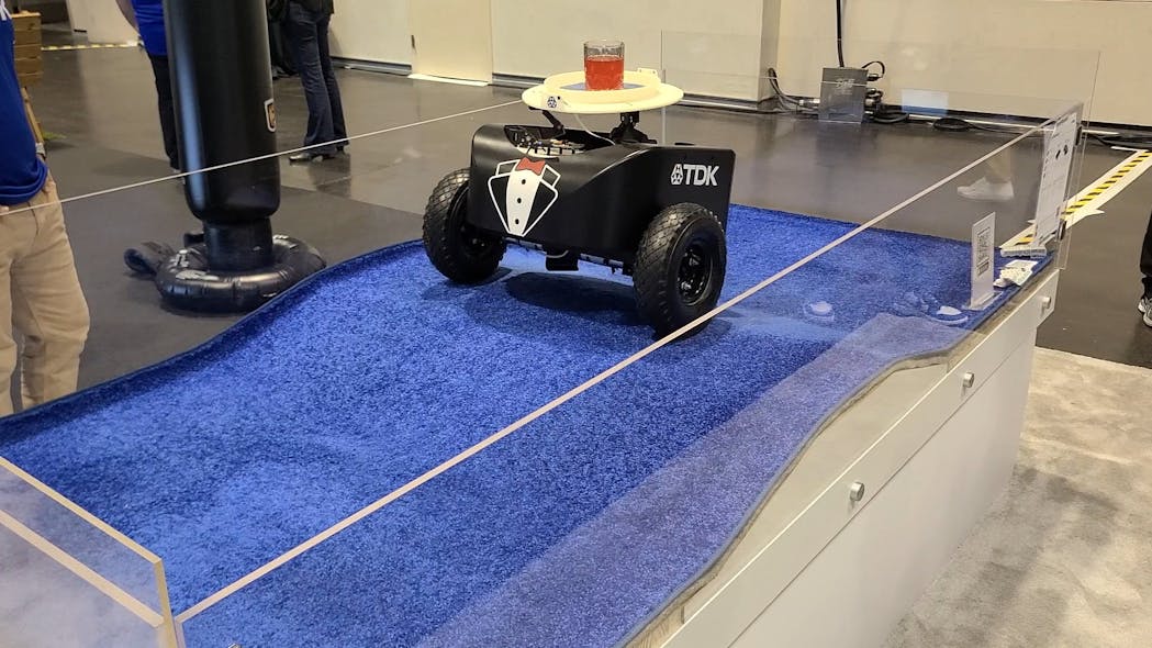 Autonomous Robot Delivers Open Liquids Container Without Spilling a ...