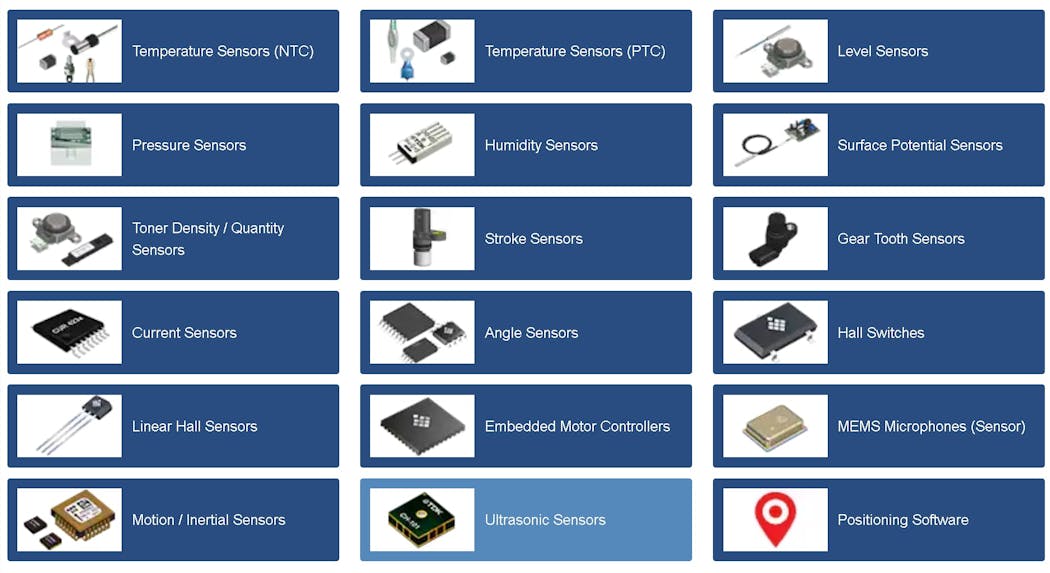 3. Some of TDK&rsquo;s wide range of sensors target robotic applications, while others are more specific, such as current sensors and Hall switches.
