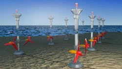 2. Tidal energy is a renewable energy powered by the natural rise and fall, as well as the powerful natural flow, of ocean tides and currents. 2. Tidal energy is a renewable energy powered by the natural rise and fall, as well as the powerful natural flow, of ocean tides and currents.