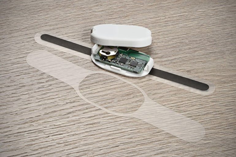 The purpose of the biodegradable ECG patch, developed by the VTT Technical Research Centre of Finland, is to help fight the e-waste problem produced by the medical industry.