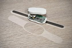 The purpose of the biodegradable ECG patch, developed by the VTT Technical Research Centre of Finland, is to help fight the e-waste problem produced by the medical industry. The purpose of the biodegradable ECG patch, developed by the VTT Technical Research Centre of Finland, is to help fight the e-waste problem produced by the medical industry.