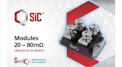 Ultra-Efficient 1,200-V SiC Modules Support EV, Medical Power-Supply, and High-Power Solar Designs