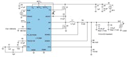 12. LTC3981 28 V to 5 V/6 A design schematic where the compensation network isn’t aligned. 12. LTC3981 28 V to 5 V/6 A design schematic where the compensation network isn’t aligned.