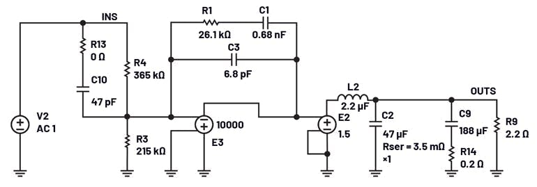25. A simpler circuit for VM control using a voltage-control voltage source.