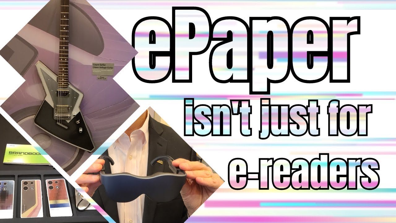 ePaper is Not Just For E-Readers Anymore