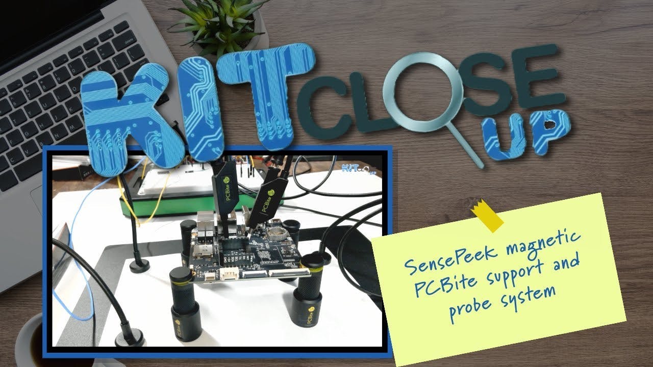 SensePeek&rsquo;s Magnetic PCBite Support and Probe System for Prototyping and Testing