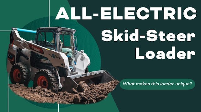 Bobcat&apos;s All-Electric S7X Skid-Steer Loader