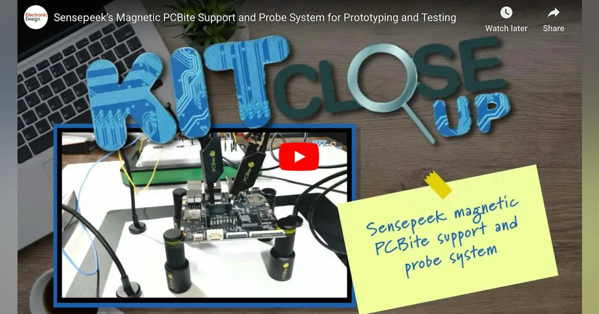 Pcb Debugging Magnets Many Magnetic Arms Simplify Hands-Free PCB Probing | Electronic Design