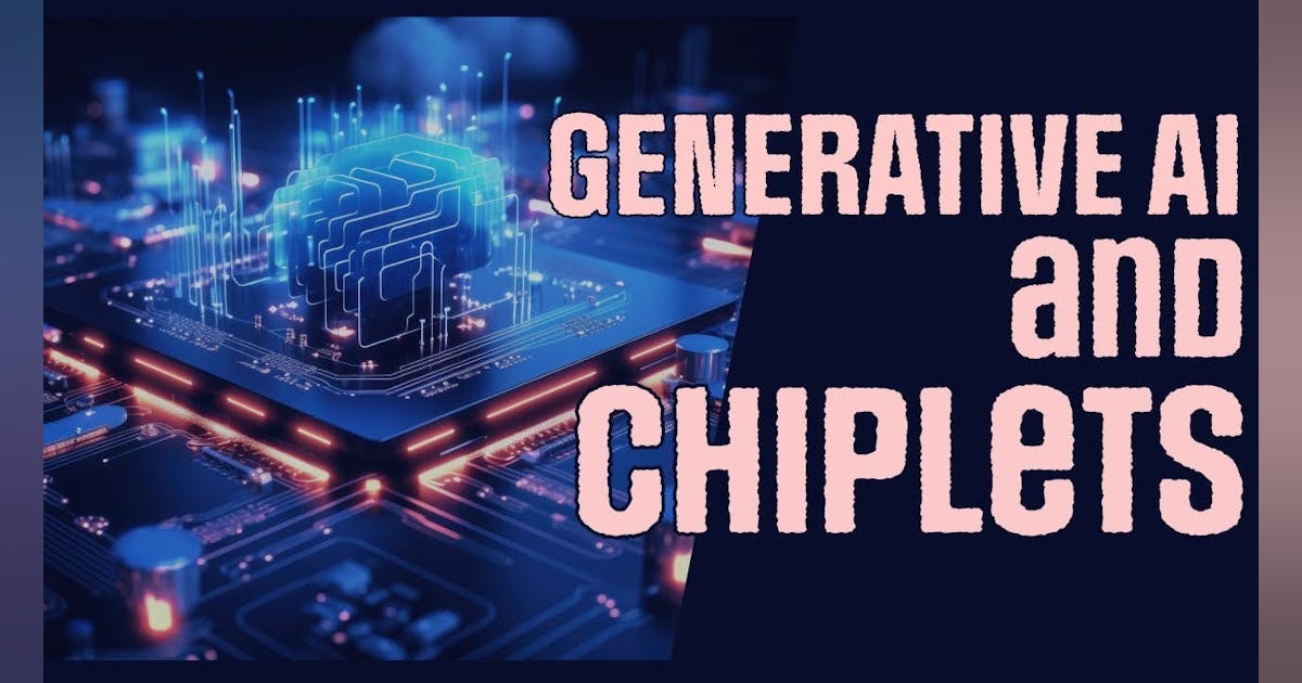 How Can Chiplets Accelerate Generative AI Applications?