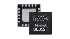 The EdgeLock SE052F enhances security for IoT devices by implementing cryptographic functions.