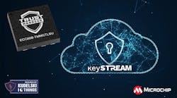 Microchip Technology&rsquo;s ECC608 TrustManager with Kudelski IoT keySTREAM SaaS allows users to improve IoT device security.