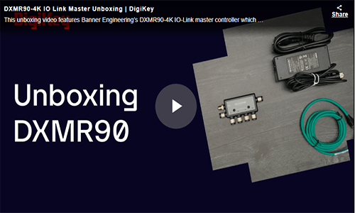 Unboxing Banner Engineering DXMR904K IO Link Master Unboxing