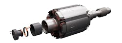 The German company ZF Friedrichshafen AG has developed an electric motor whose magnetic components require no rare-earth elements.