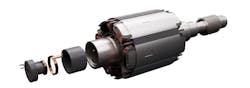 The German company ZF Friedrichshafen AG has developed an electric motor whose magnetic components require no rare-earth elements. The German company ZF Friedrichshafen AG has developed an electric motor whose magnetic components require no rare-earth elements.