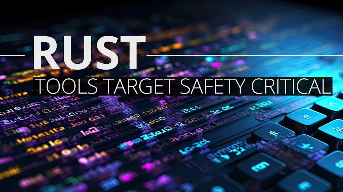 Commercial Rust Tools Target Safety-Critical Solutions