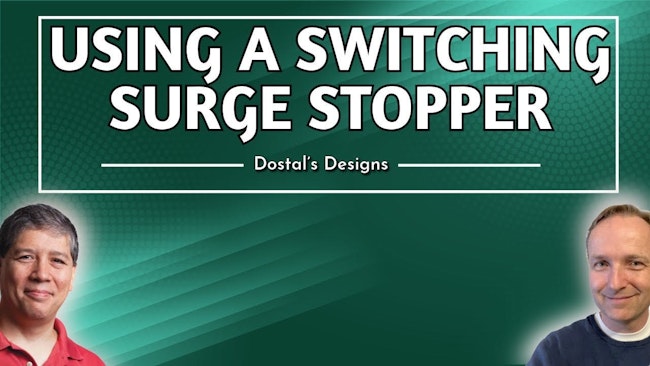 When Overvoltages Last a Long Time, Use Switching Surge Stoppers