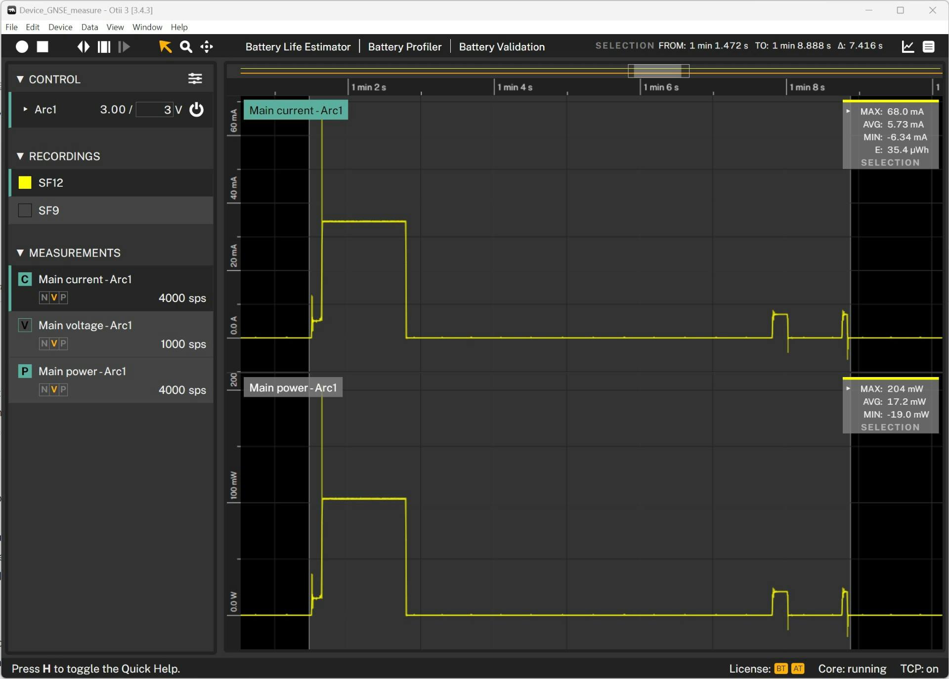 3. At SF12, Generic Mode energy consumption is nearly 6X higher than at SF9 in active mode.