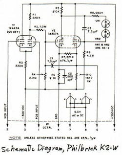 1. K2-W Op Amp schematic from Bob Pease&rsquo;s Electronic Design article.