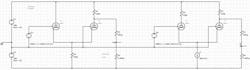 LTSPICE schematic of the K2-W Analog Computer Op Amp’s first stage. LTSPICE schematic of the K2-W Analog Computer Op Amp’s first stage.