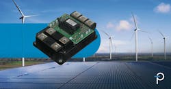 1. Power Integrations' new SCALE-iFlex XLT family of dual-channel ‘plug-and-play” gate drivers have been highly optimized to support grid-scale renewable generation and storage applications. 1. Power Integrations' new SCALE-iFlex XLT family of dual-channel ‘plug-and-play” gate drivers have been highly optimized to support grid-scale renewable generation and storage applications.