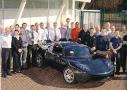 1. The Tesla Motors VP1 rolled off the production line in the United Kingdom and got put through its paces during testing at the NASA Ames Research Center and at Automotive Testing and Development Services. 1. The Tesla Motors VP1 rolled off the production line in the United Kingdom and got put through its paces during testing at the NASA Ames Research Center and at Automotive Testing and Development Services.