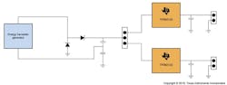Shown is the block diagram for Texas Instruments’ energy-harvesting wireless switch. (Image courtesy of Reference 8) Shown is the block diagram for Texas Instruments’ energy-harvesting wireless switch. (Image courtesy of Reference 8)
