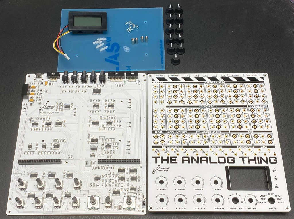 4. The Analog Thing (THAT) lower (L) and upper (R) boards.