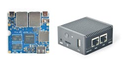 The Nano Pi R2S is a combination mini-router and SBC with edge-computing capabilities.