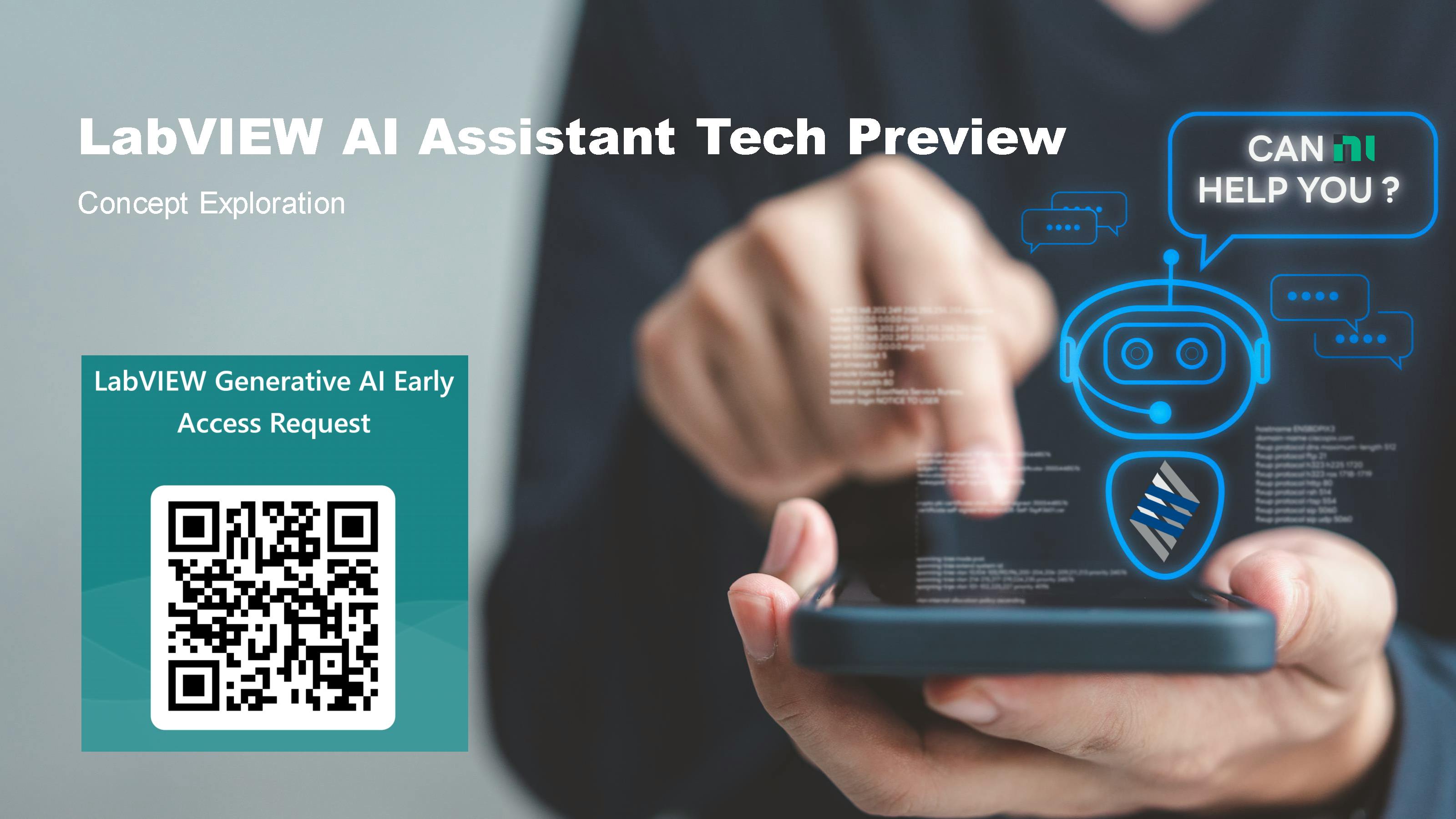 4. The LabView AI Assistant will be available to a select group.